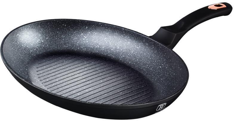 Pánev na ryby a steaky Black Rose Collection BERLINGERHAUS BH-7149, 35 cm