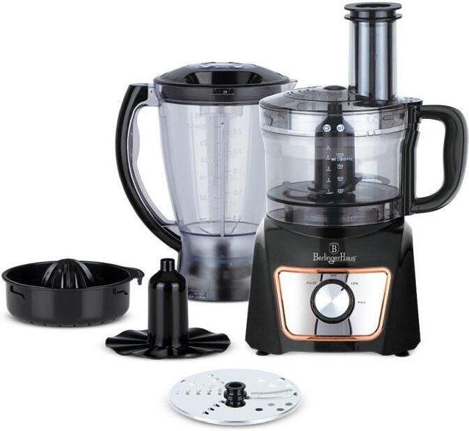 Multifunkční kuchyňský robot BERLINGERHAUS BH-9440, Black Rose Collection