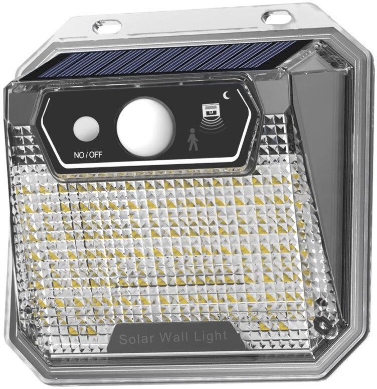 Venkovní solární nástěnné LED osvětlení Immax PETTY s PIR čidlem, 3W