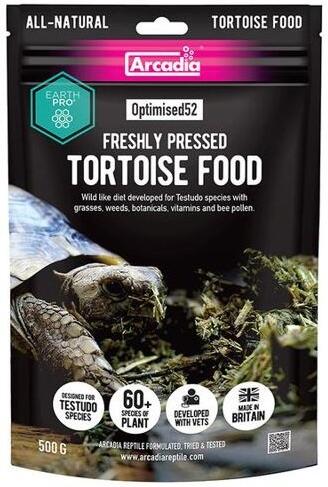 Arcadia EarthPro Optimised52 Tortoise Food 500g