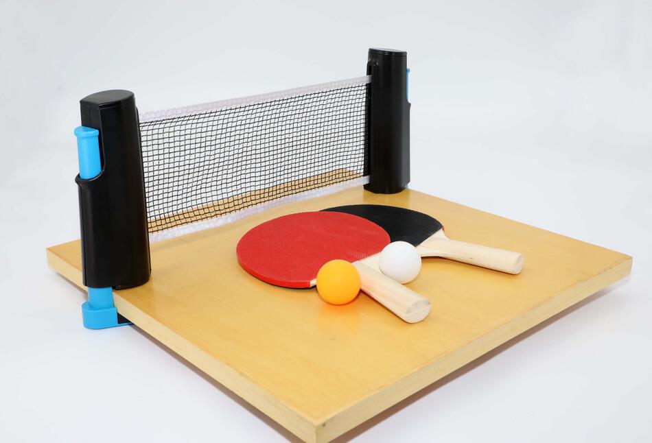 Set na pingpong Rulyt, 2 x raketa, 3 x míč, síťka