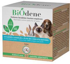 Francodex Biodene Tampony bavlna pratelné 10ks