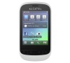 Mobilní telefon Alcatel One Touch 720 Dual Sim - Chrome white