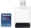 Samsung SDXC 512GB PRO PLUS + USB adaptér (MB-SD512SB/WW)