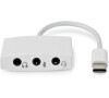 Adaptér pro sluchátka NEDIS CCGP65900WT01