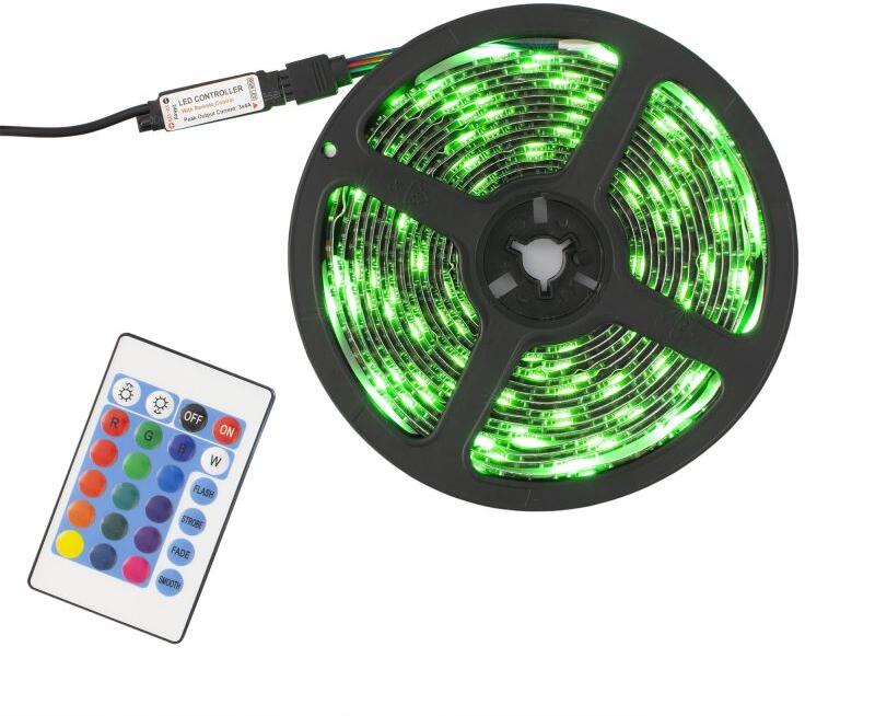 White Shark HELIOS-5 RGB LED pásek s dálkovým ovládáním, 5m