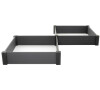 Vyvýšený záhon KETER Vista Modular Garden Bed Grey