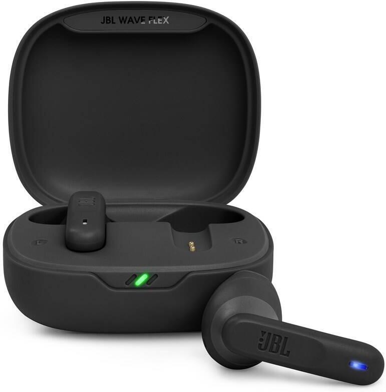 Bezdrátová sluchátka JBL Wave Flex, černá