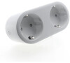 iQtech SmartLife WS202z, Zigbee Smart dvojzásuvkový adaptér, 15 A