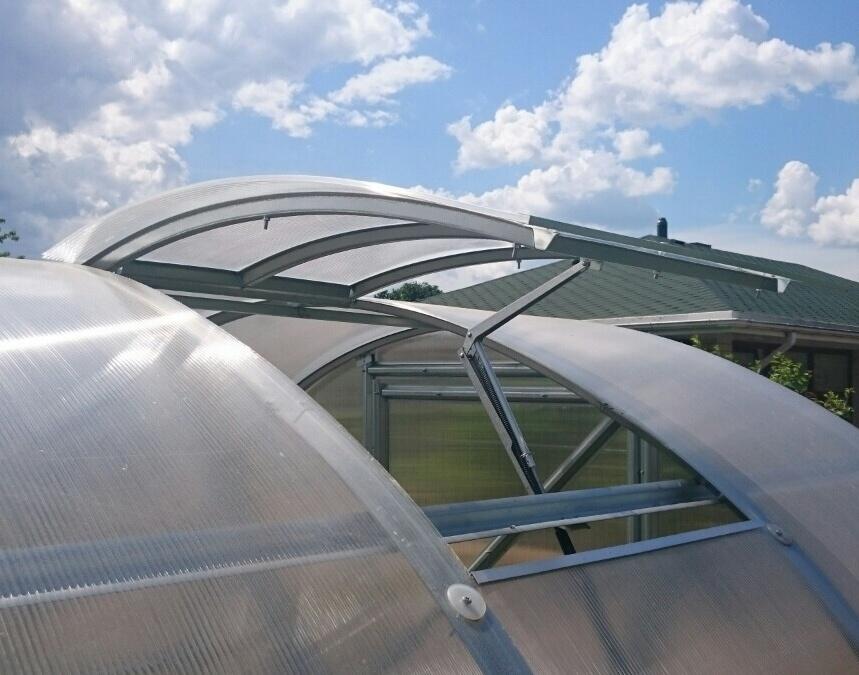 Střešní okno pro obloukový skleník LANITPLAST TIBERUS 4/6 mm LG3099