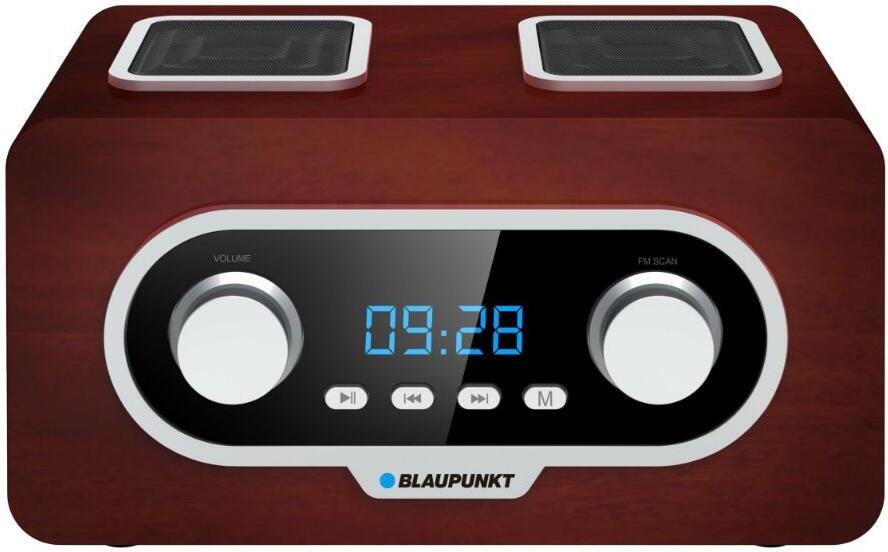 Radio BLAUPUNKT PP5.2BR, 1000mAh, FM PLL/SD/USB/AUX, tmavé dřevo