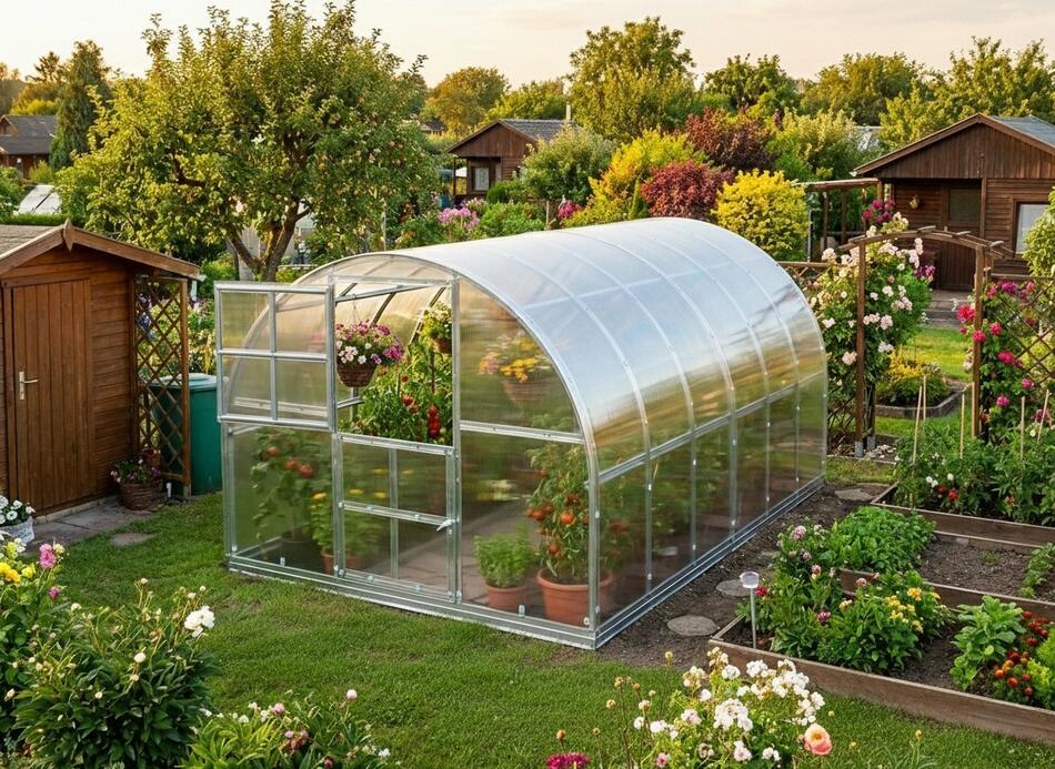 Skleník LANITPLAST LUCIUS 3x8m PC 4 mm LG2898