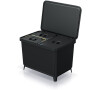 Odpadkový koš Prosperplast SYSTEMA 1x23l + 2x10l černý