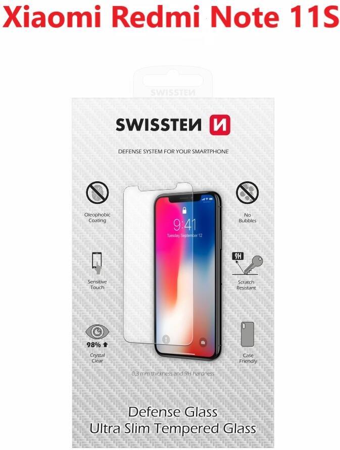 OCHRANNÉ TEMPEROVANÉ SKLO SWISSTEN PRO XIAOMI REDMI NOTE 11S RE 2,5D