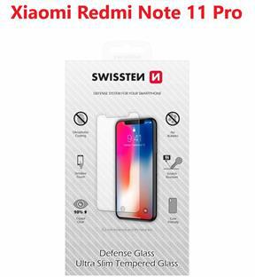 OCHRANNÉ TEMPEROVANÉ SKLO SWISSTEN PRO XIAOMI REDMI NOTE 11 PRO RE 2,5D