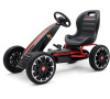Dětská šlapací motokára Go-kart Milly Mally Abarth černá