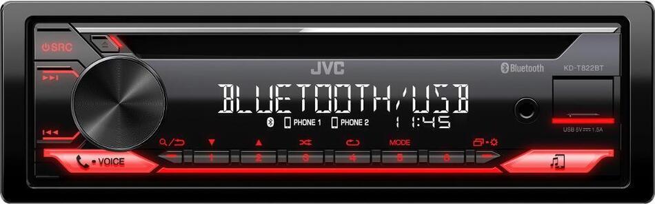 Autorádio JVC KD-T822BT