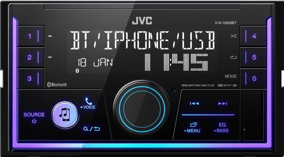 Autorádio JVC KW-X850BT
