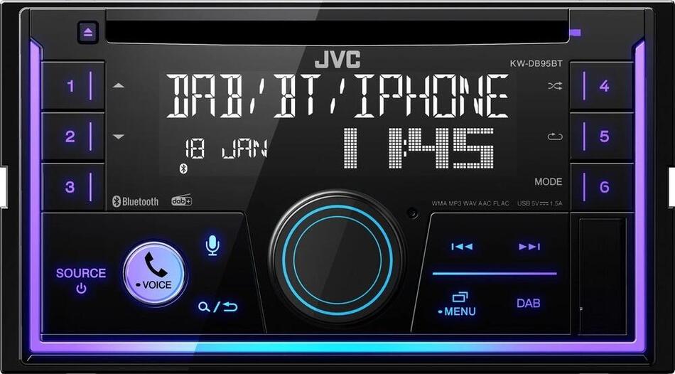 Autorádio JVC KW-DB95BT