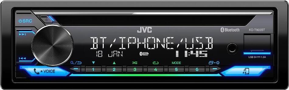 Autorádio JVC KD-T922BT