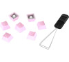 Vyměnitelné klávesy HyperX Rubber Keycaps US Layout Pink