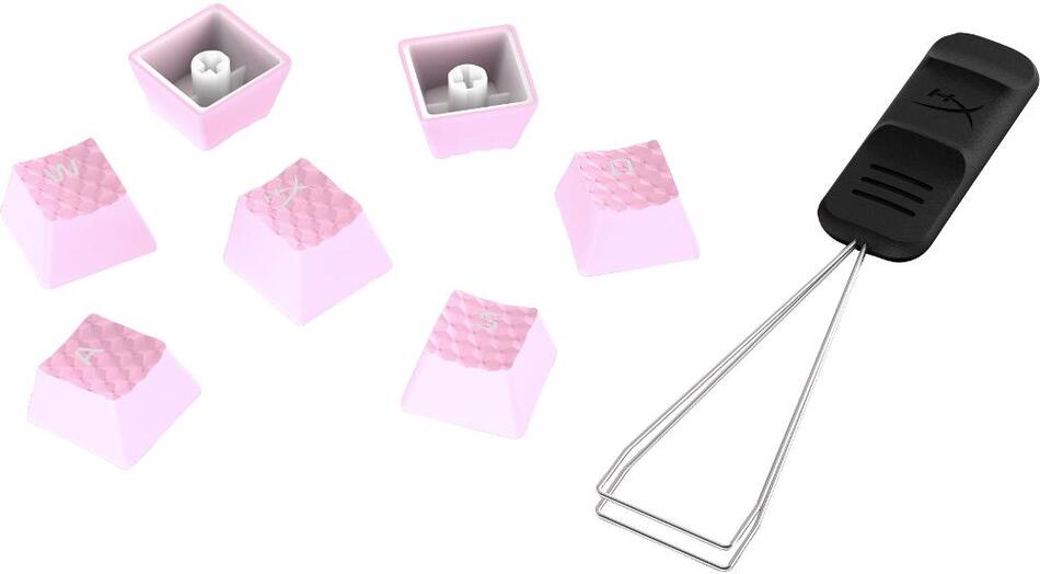 Vyměnitelné klávesy HyperX Rubber Keycaps US Layout Pink