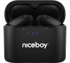 Bezdrátová sluchátka Niceboy HIVE Podsie 3, černá