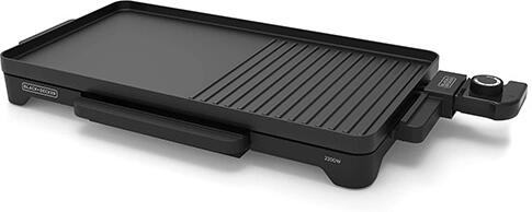 Gril Black+Decker, BXGD2200E, plancha, 2 200 W, 49 x 27 cm