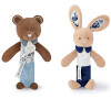 Doudou Chrastítko pískací 17 cm 1 ks medvěd Doudou et Compagnie Paris