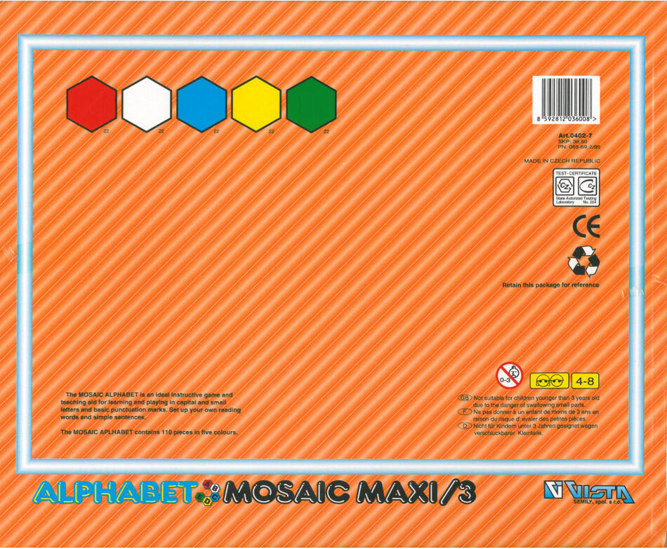 Seva Alphabet - Mosaic Maxi / 3
