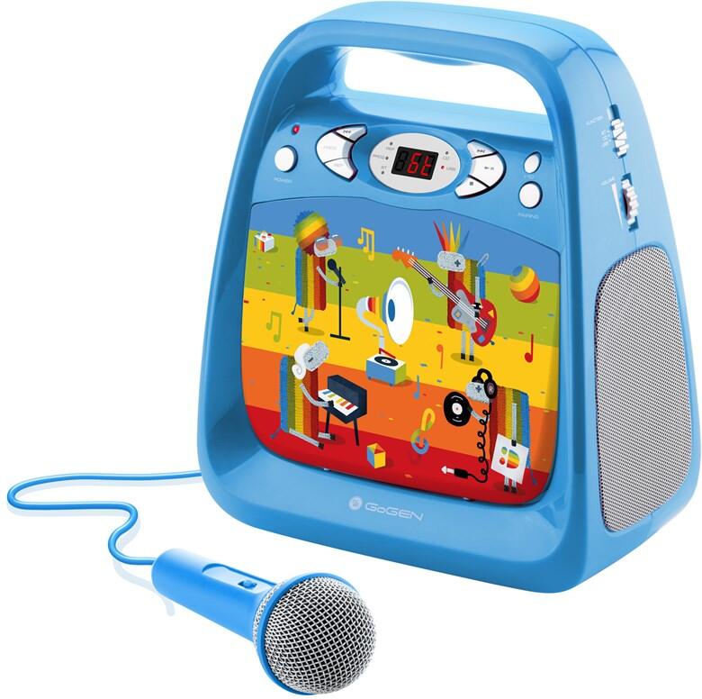 CD přehrávač GoGEN DÉČKO KARAOKE B, modrý