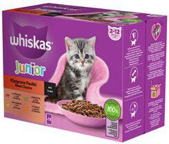 Whiskas kapsa Core Junior klas.výběr ve šťávě 12x85g