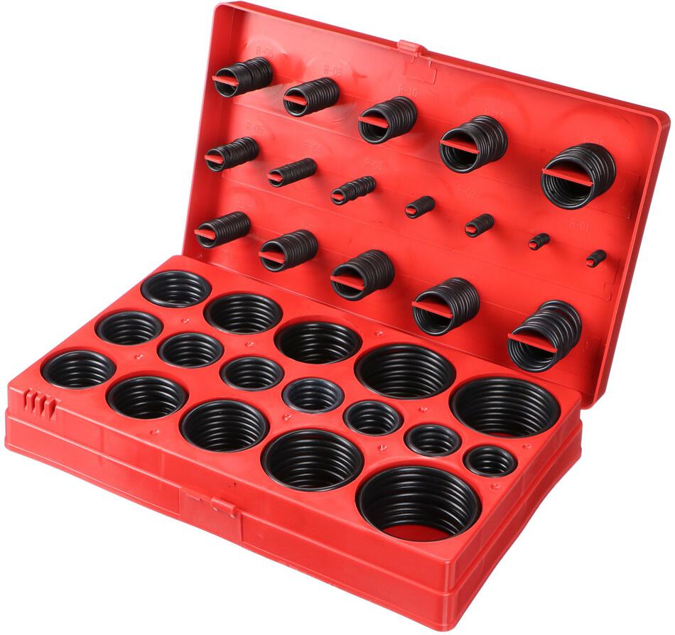 Sada těsnících o-kroužků MECHANIC RING SET 1, 419ks SIXTOL