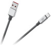 Kabel REBEL RB-6011-100-B USB 3.0/USB-C 1m Black