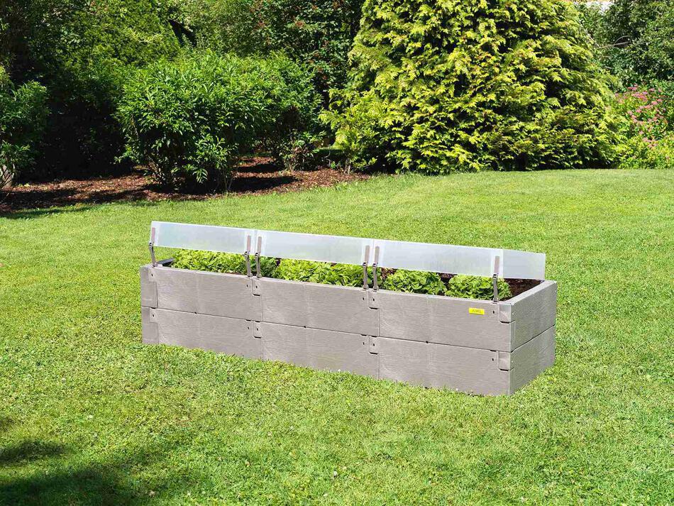 Vyvýšený záhon LanitPlast JUWEL TIMBER XL LG3179