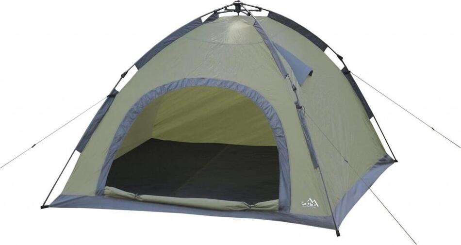 Rychlorozkládací stan CATTARA BUDVA pro 3-4 osoby 280×220×140 cm