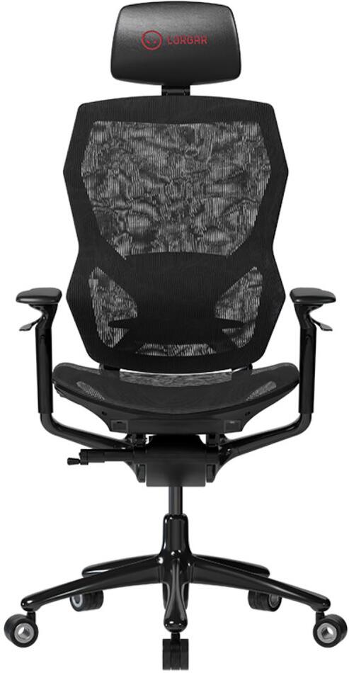 LORGAR herní židle Grace 855, černá (LRG-CHR855B)