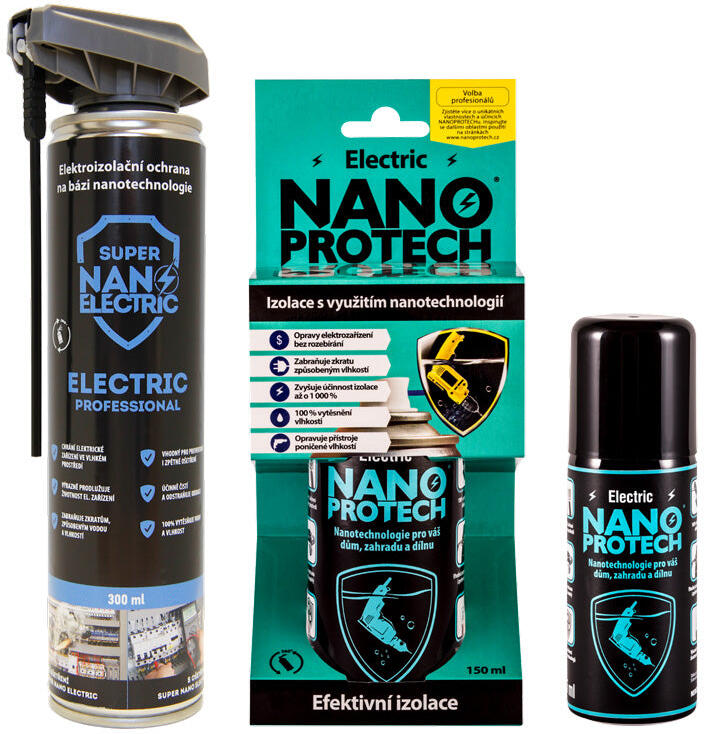 Sprej antikorozní NANOPROTECH Electric Professional 300ml