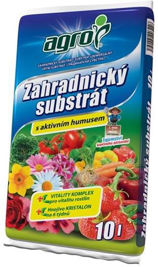 Zahradnický substrát AGRO 10l AGRO CS
