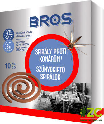 Spirály proti létajícímu hmyzu BROS 10ks