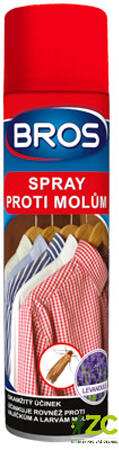 Sprej proti šatním molům BROS 150ml