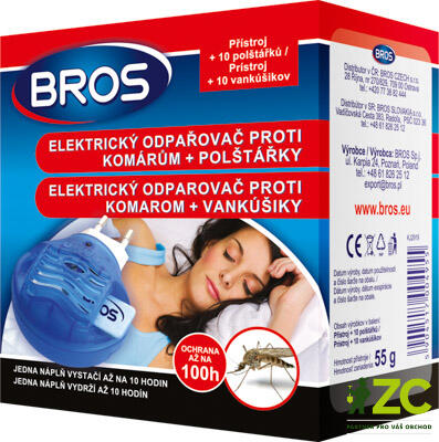 Elektrický odpařovač proti komárům BROS