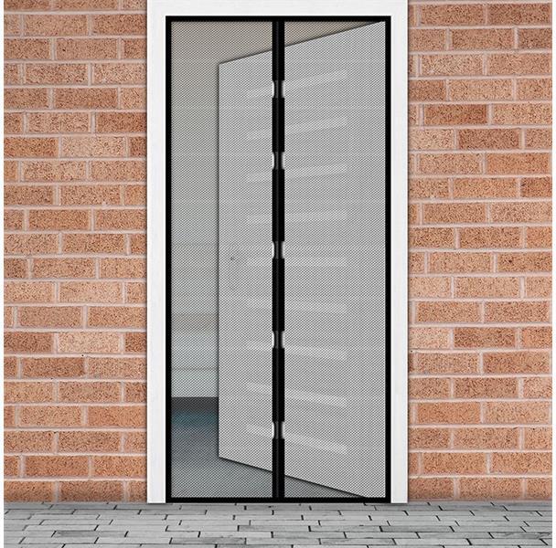 Síť proti hmyzu na dveře DELIGHT 11398BK 100x210cm