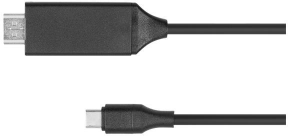 Kabel KRUGER & MATZ KM1249 HDMI/USB-C 2m Black KRUGERMATZ