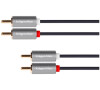 Kabel 2x Cinch konektor/2x Cinch konektor 5m KRUGER & MATZ KM1212 Basic KRUGERMATZ