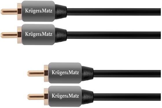 Kabel 2x Cinch konektor/2x Cinch konektor 3m KRUGER & MATZ KM0306 KRUGERMATZ