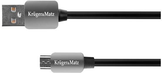 Kabel KRUGER & MATZ KM0324 USB/micro USB 1m Black KRUGERMATZ