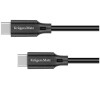 Kabel KRUGER & MATZ KM1260 Basic USB-C/USB-C 1m Black KRUGERMATZ