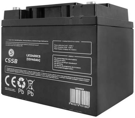 Baterie olověná 12V 40Ah LTC BATE-19834