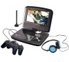 DVD přehrávač GoGEN PDXG 772 DVBTB, přenosný, modrý, DVB-T